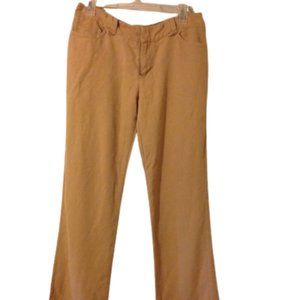 Patagonia women’s tan boot cut pants size 6 EUC